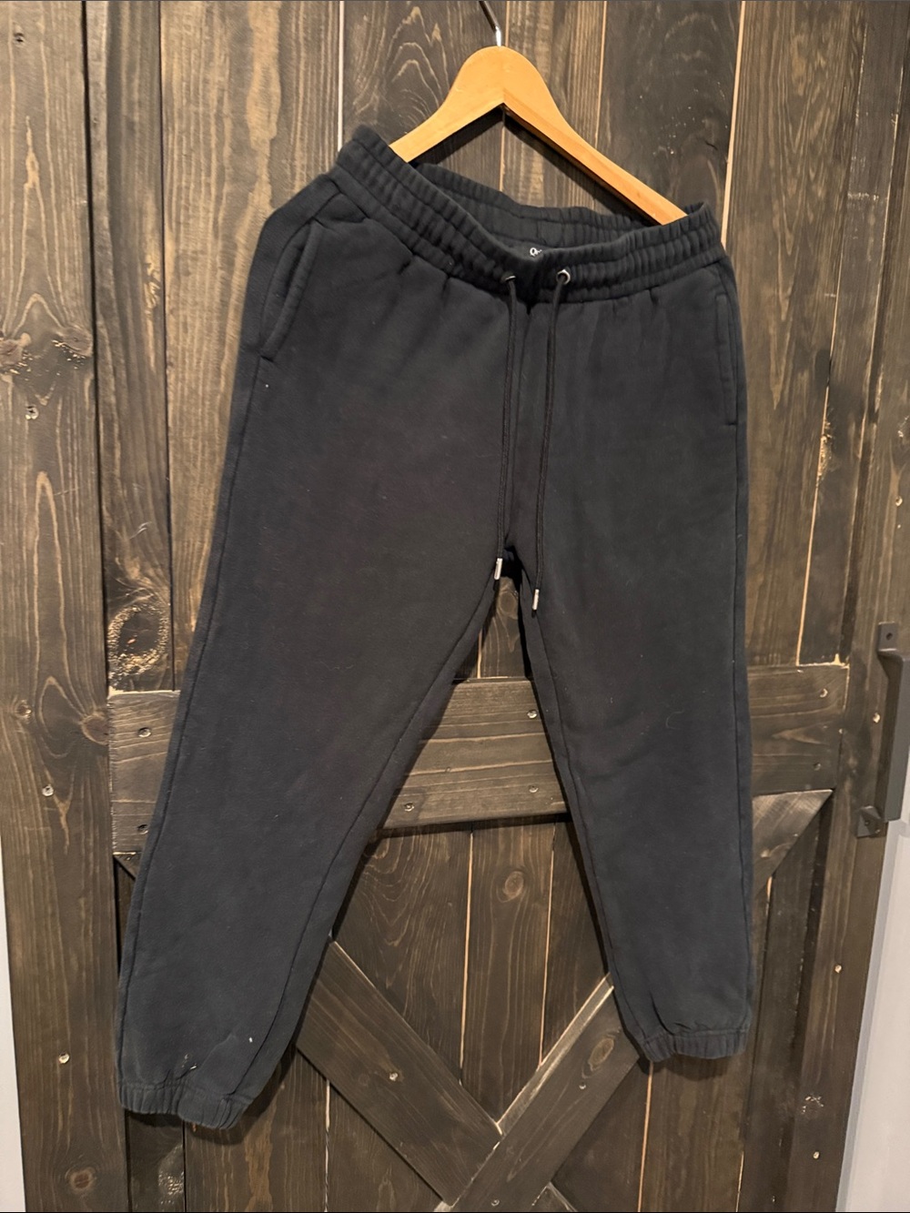 Quince Black Kids Jogger Sweatpants